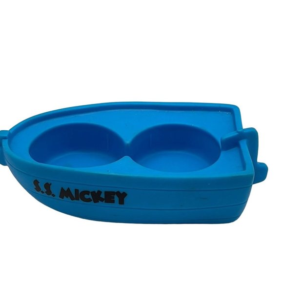 Vintage 1996 Johnson & Johnson Blue Disney S. S. Mickey Rubber Boat - Picture 2 of 5